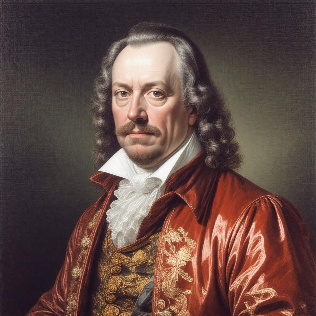 AI-created image of Edward Hyde, 1st Earl of Clarendon
