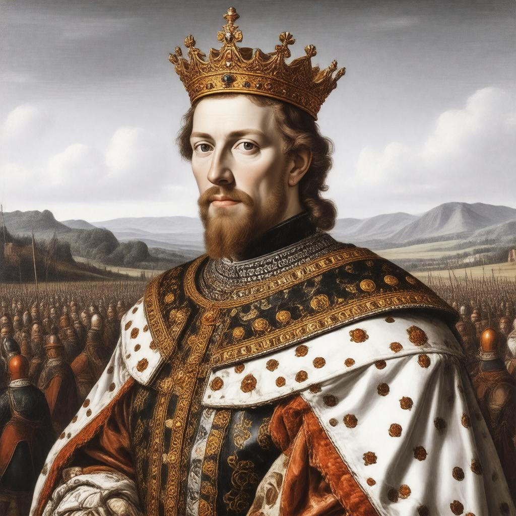 AI-created image of Edward IV of England