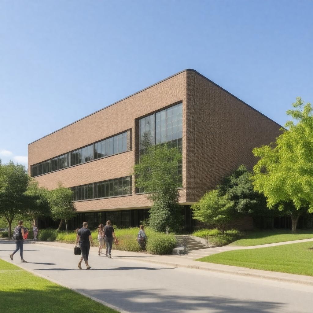 AI-created image of Edward J. Bloustein School of Planning and Public Policy