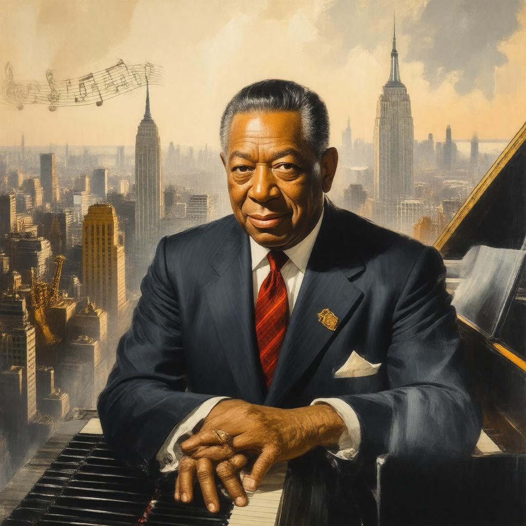 AI-created image of Edward Kennedy Ellington