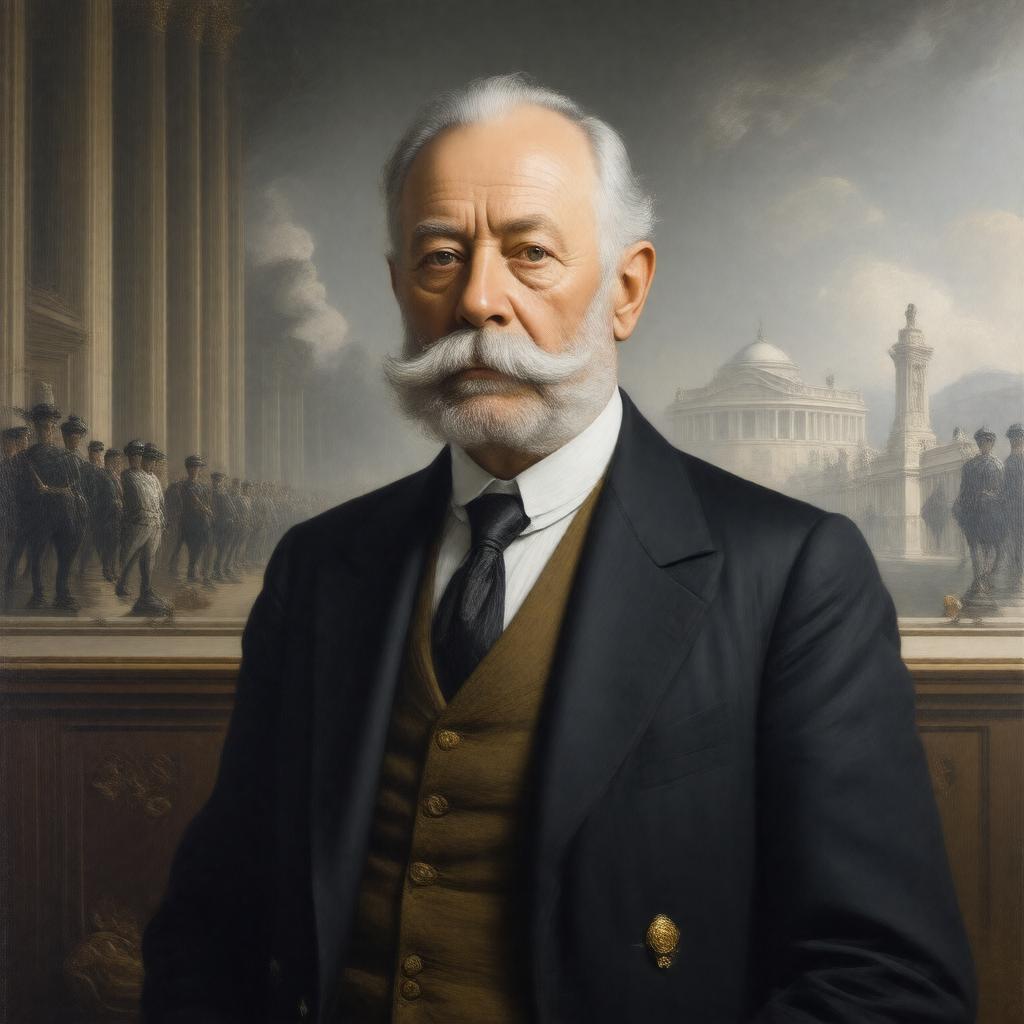 AI-created image of Edward Lutyens