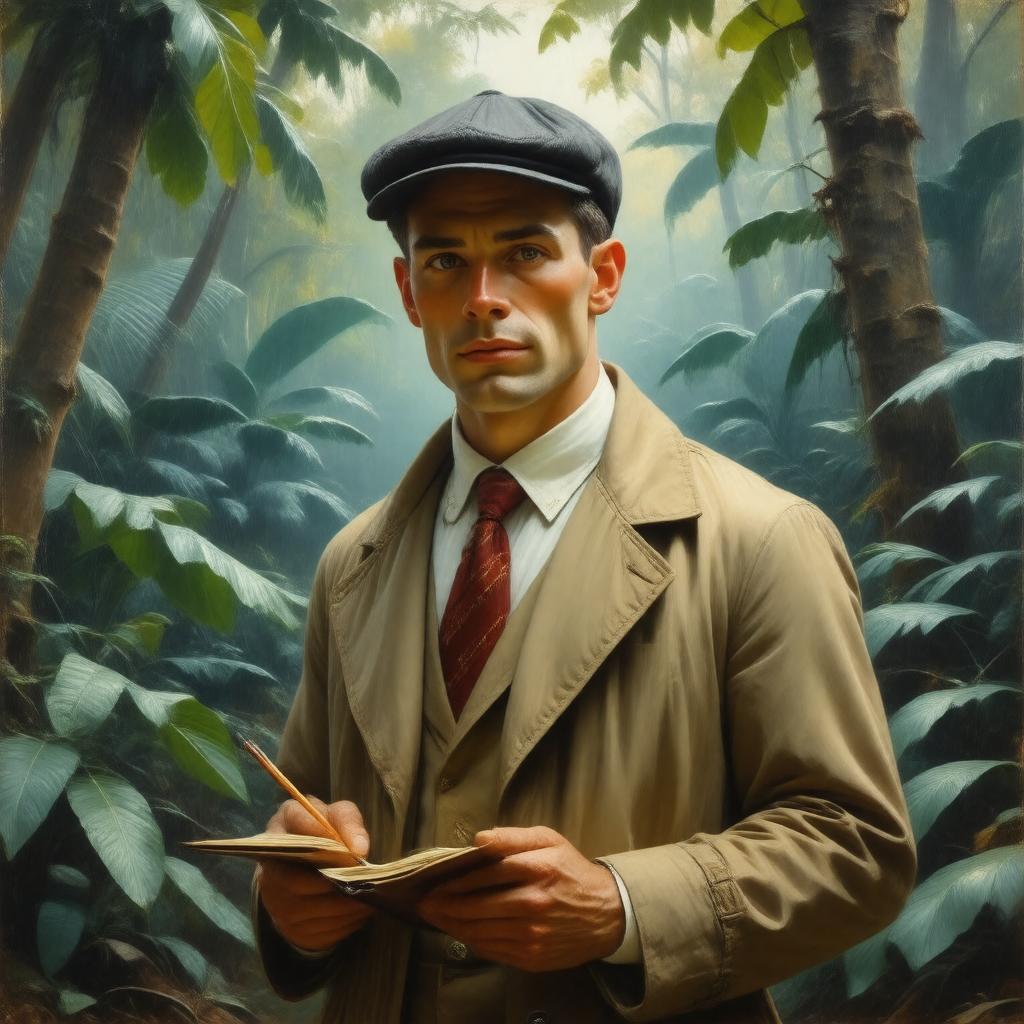 AI-created image of Edward Malone