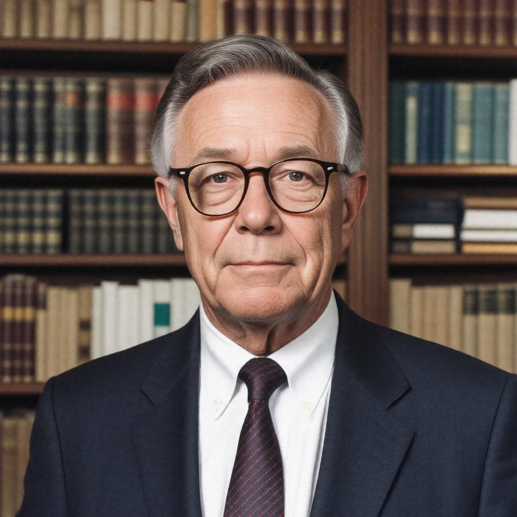 AI-created image of Edward Mendelson