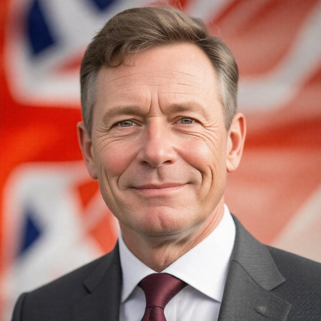 AI-created image of Edward Michael Balls