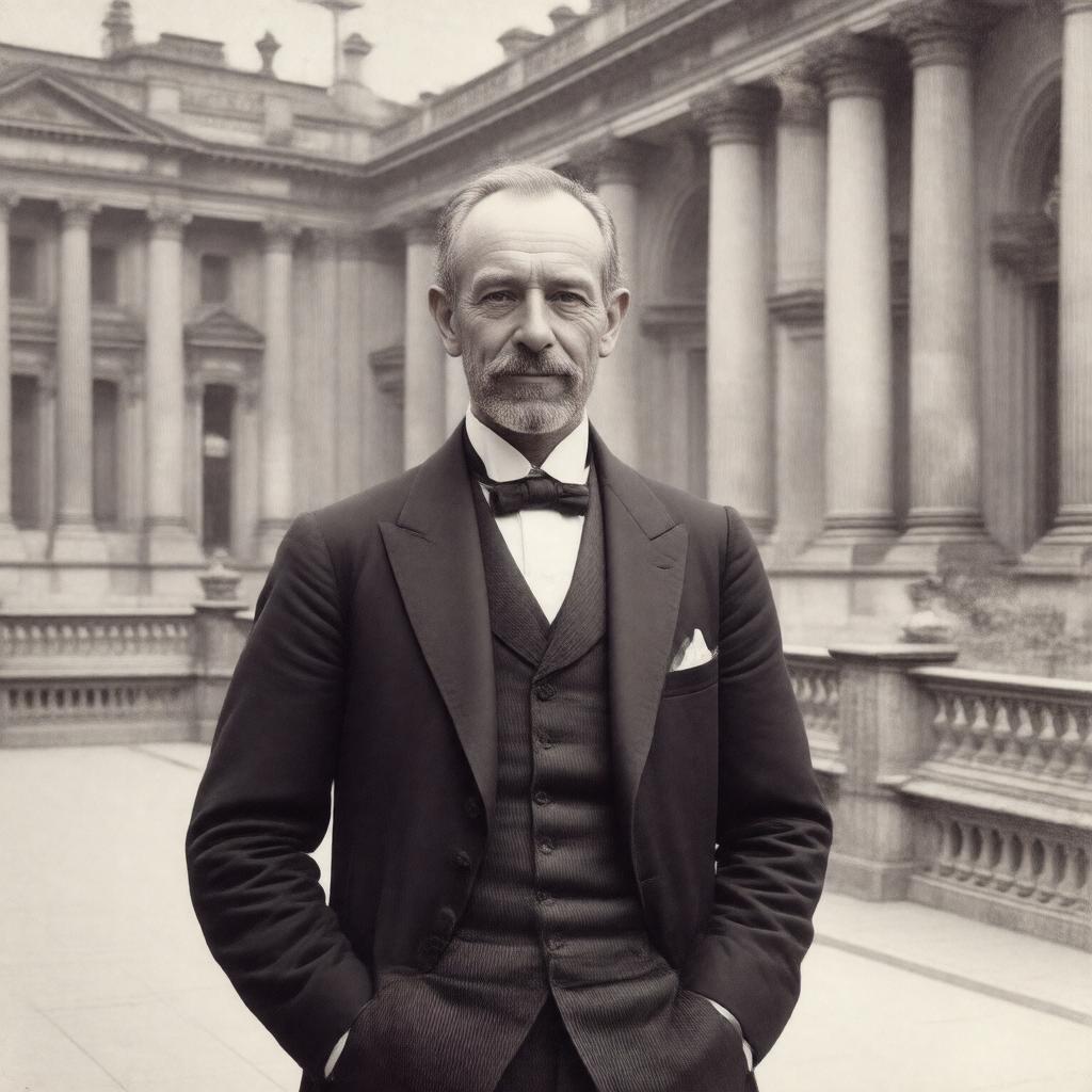 AI-created image of Edward Middleton Barry