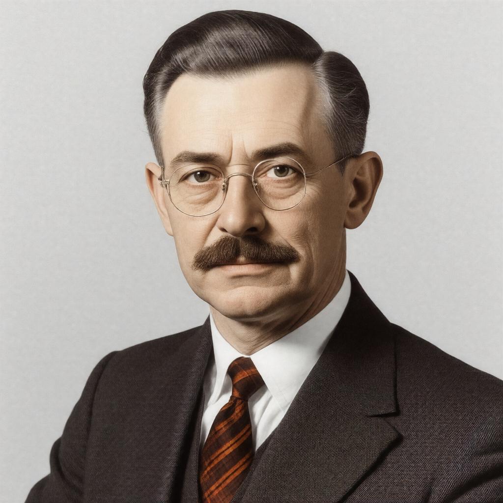 Click to view larger image AI-created image of Edward Pauling