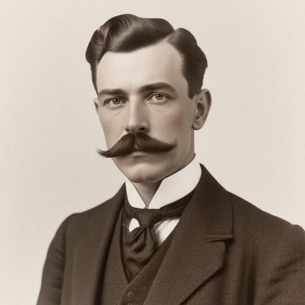 AI-created image of Edward Ponderevo