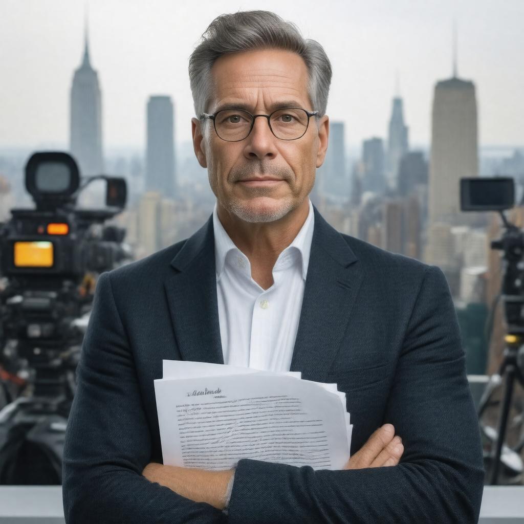 AI-created image of Edward Ricourt