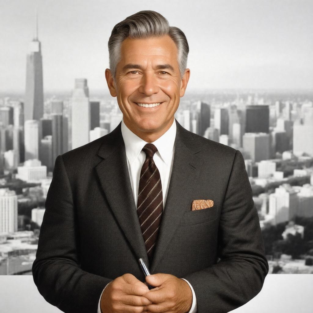 AI-created image of Edward Sandburg