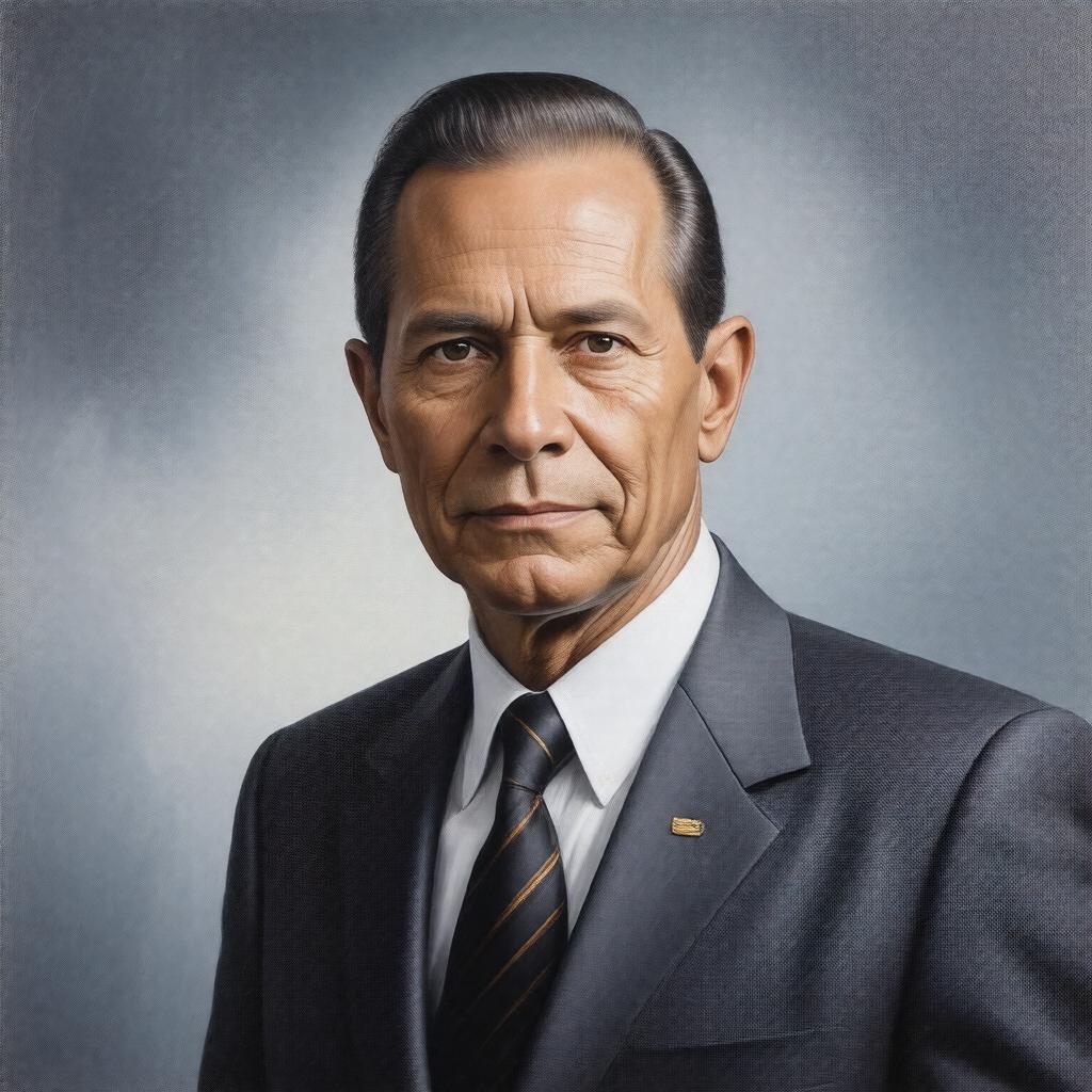 AI-created image of Edward Seaga