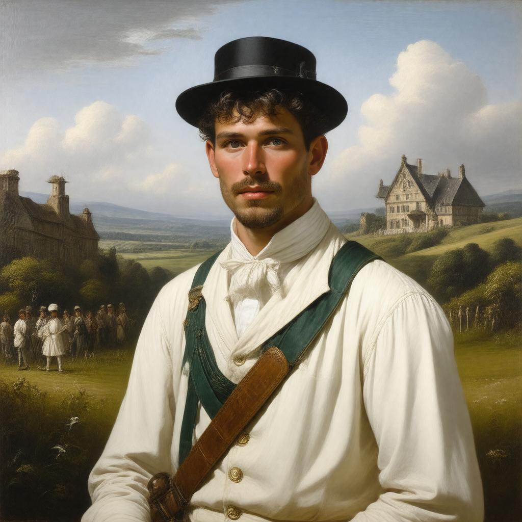 AI-created image of Edward Softly