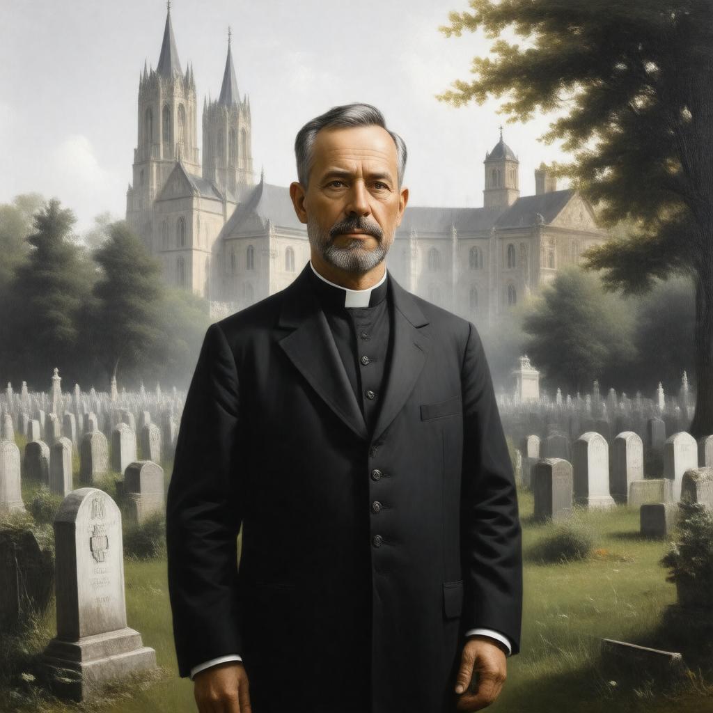 AI-created image of Edward Sorin