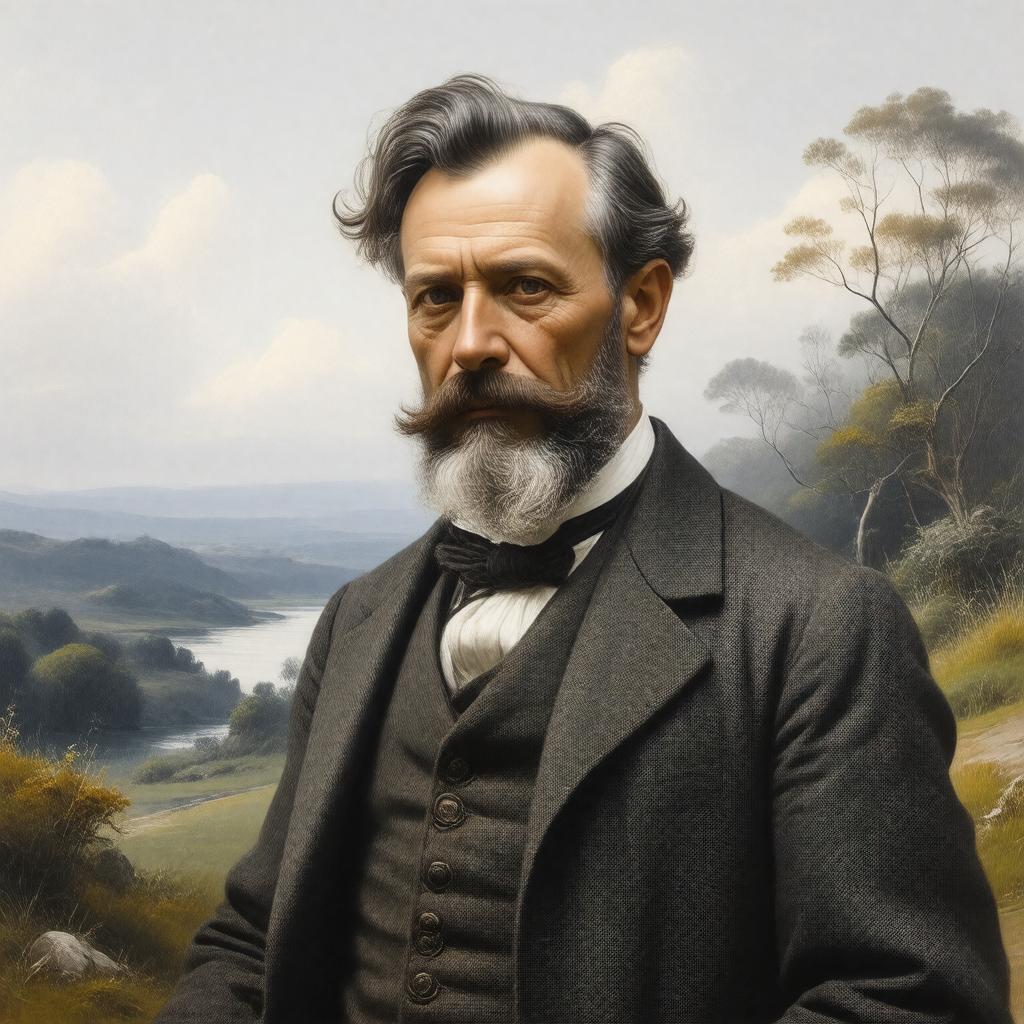 AI-created image of Edward Thomas