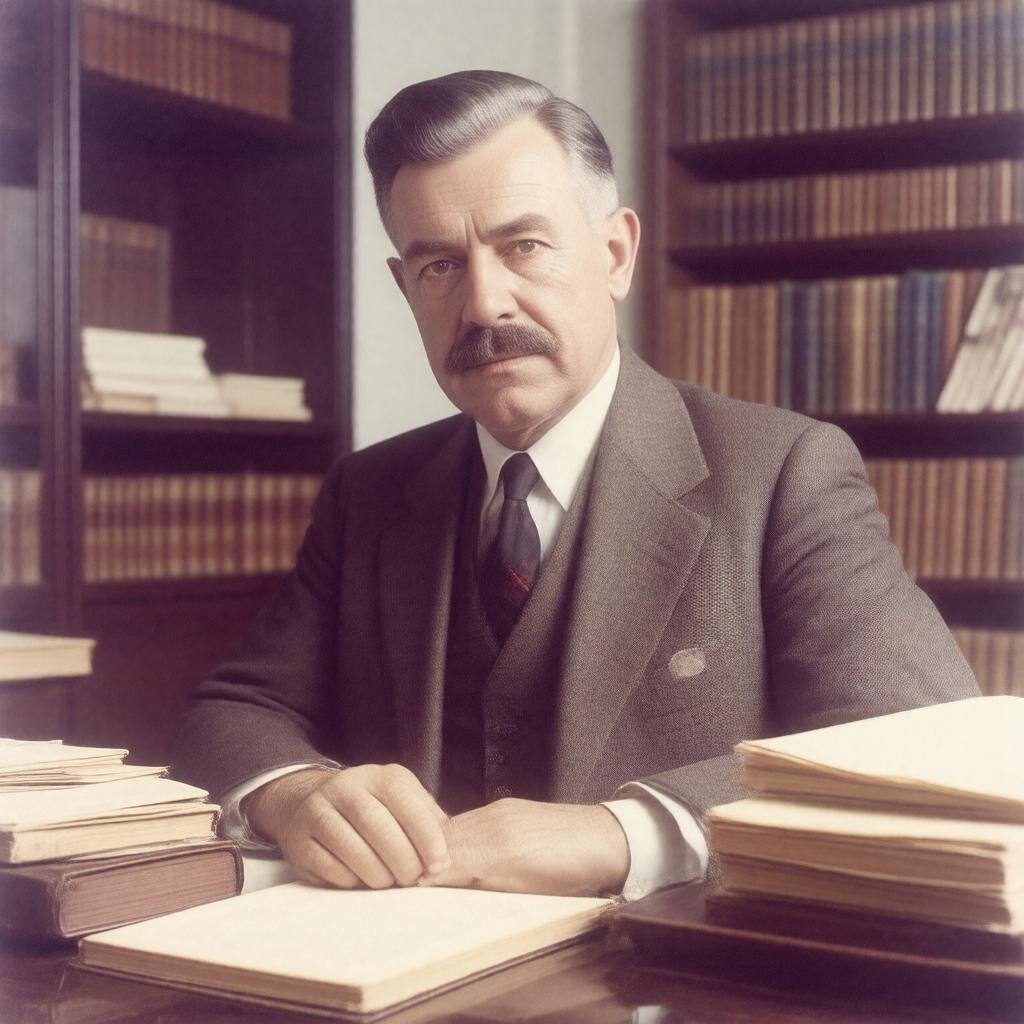 AI-created image of Edward Thorndike