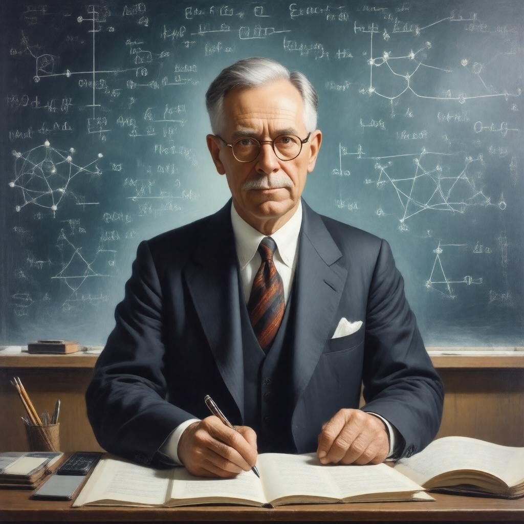 AI-created image of Edward Uhler Condon