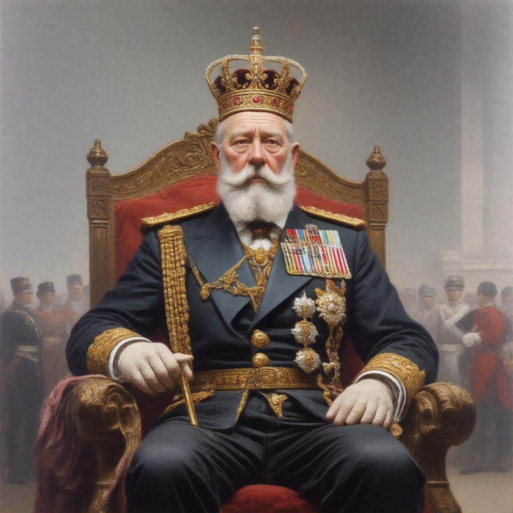 AI-created image of Edward VII