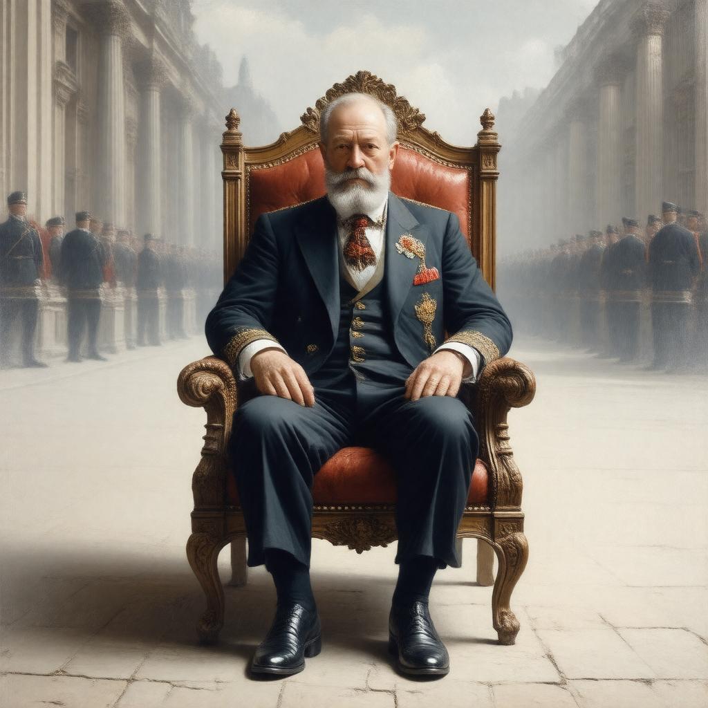 AI-created image of Edward VII of the United Kingdom