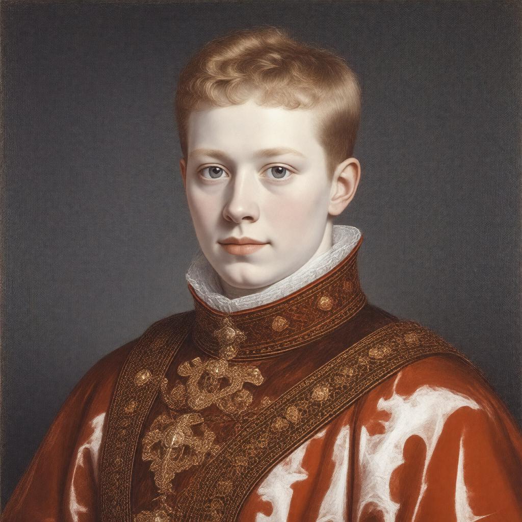 AI-created image of Edward VI of England