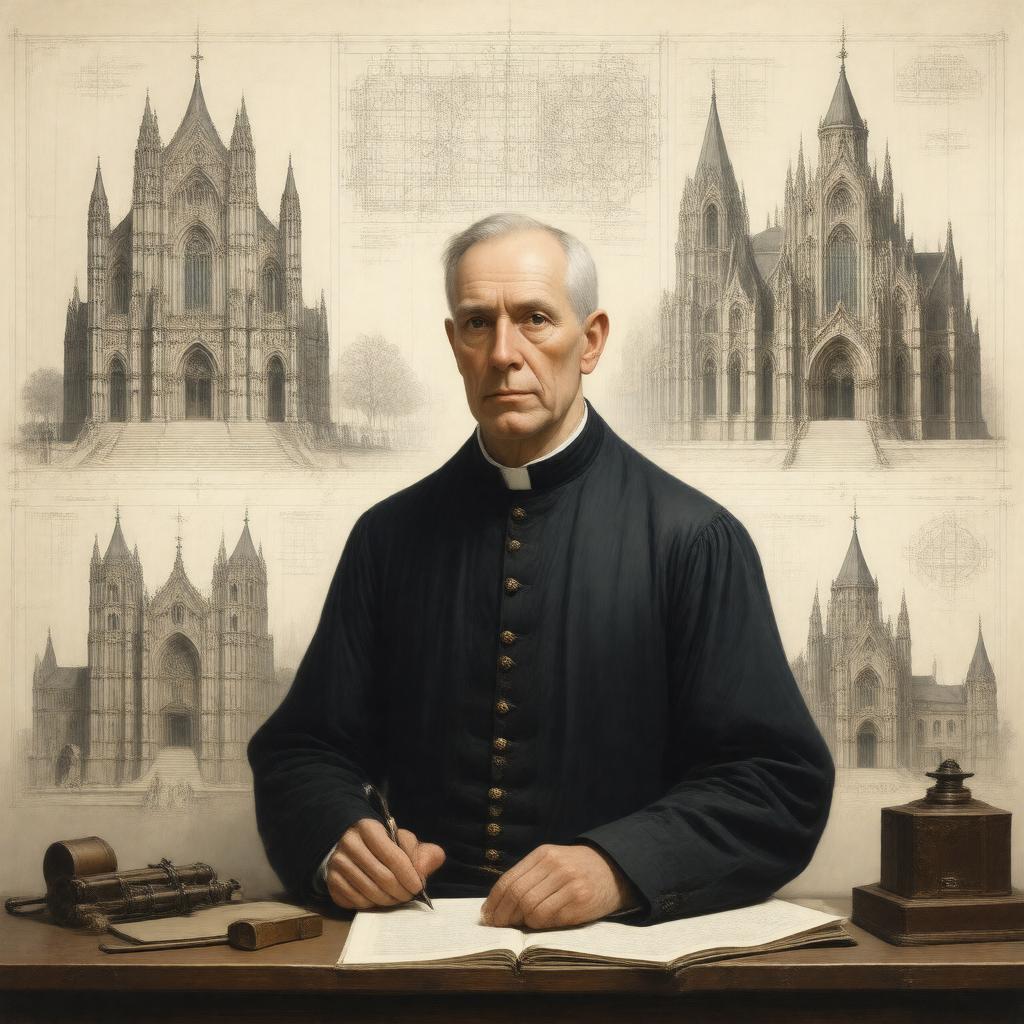 AI-created image of Edward Welby Pugin