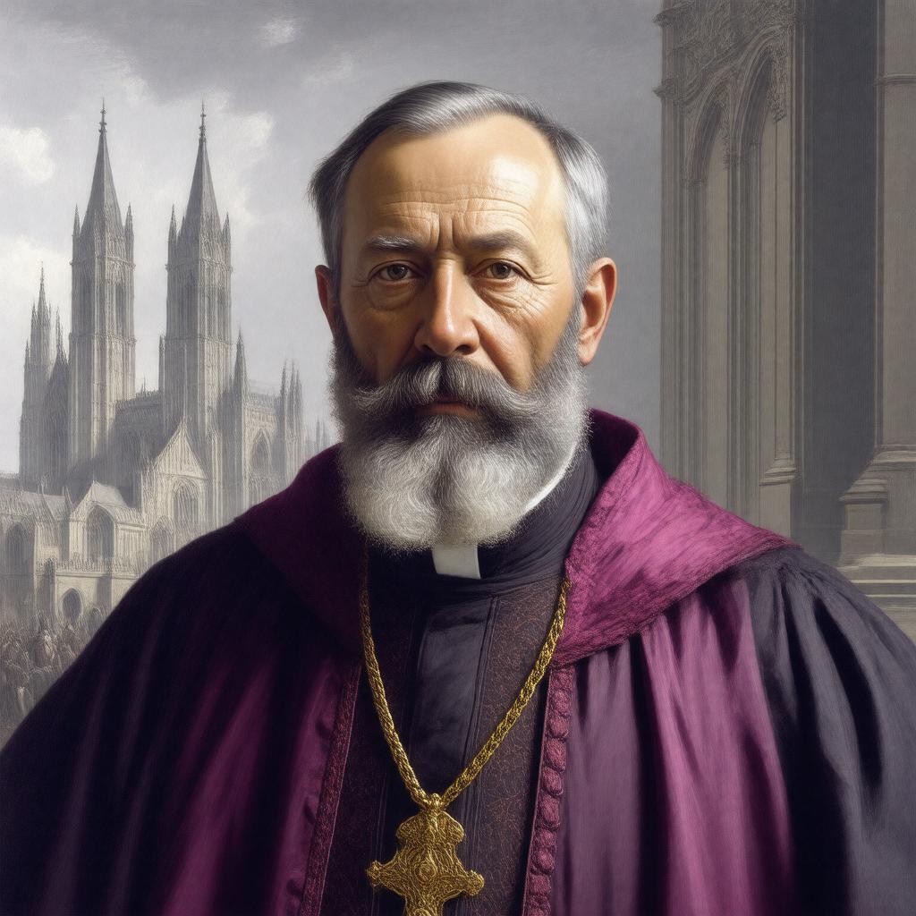 AI-created image of Edward White Benson