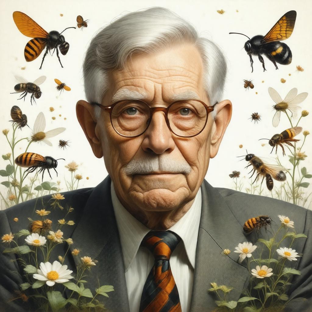 AI-created image of Edward Wilson