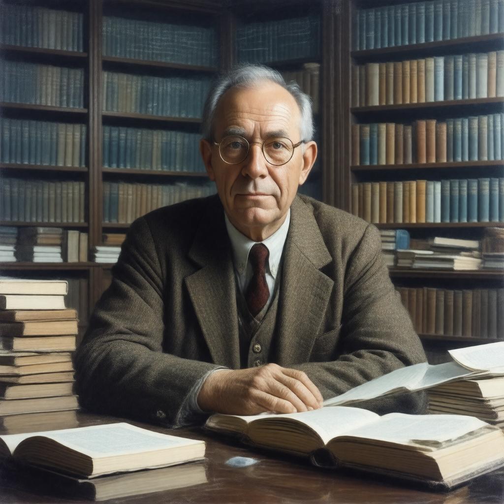 AI-created image of Edward Witten