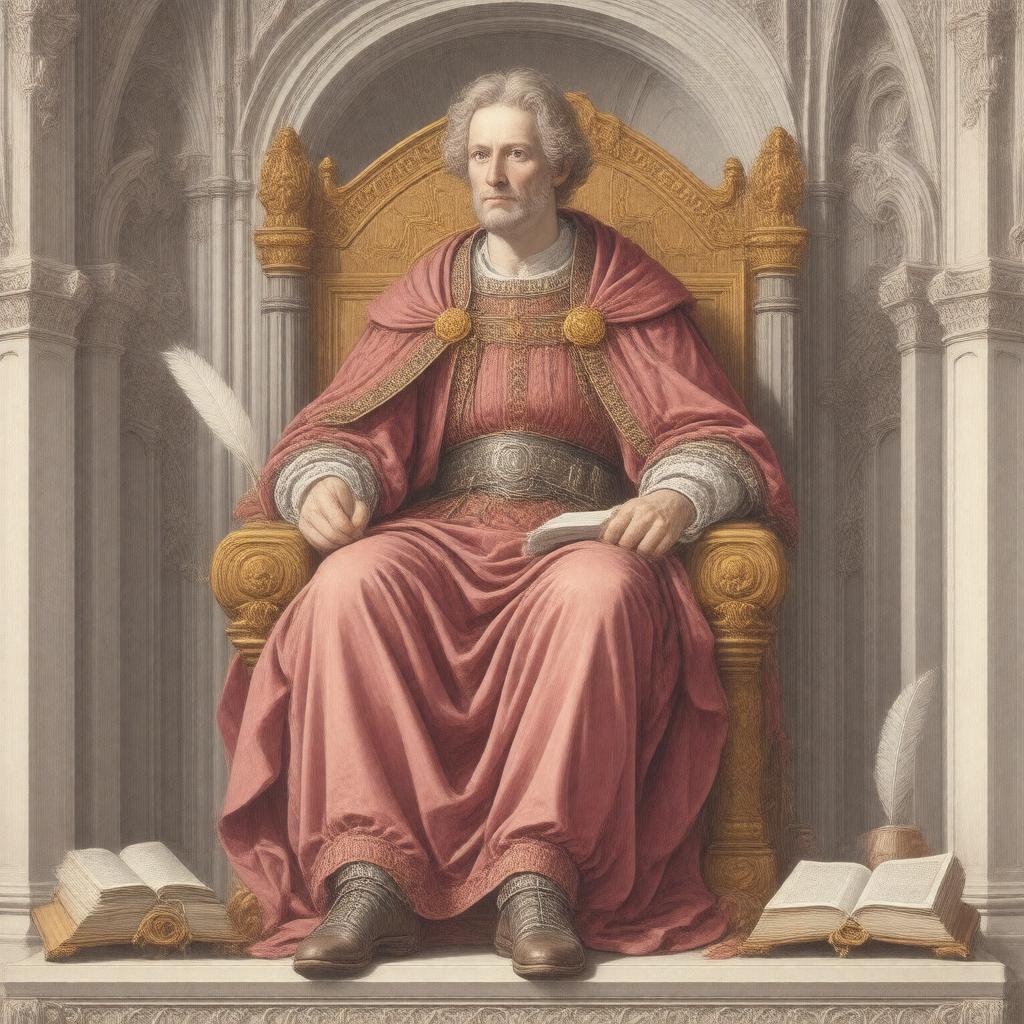 AI-created image of Edward of Portugal