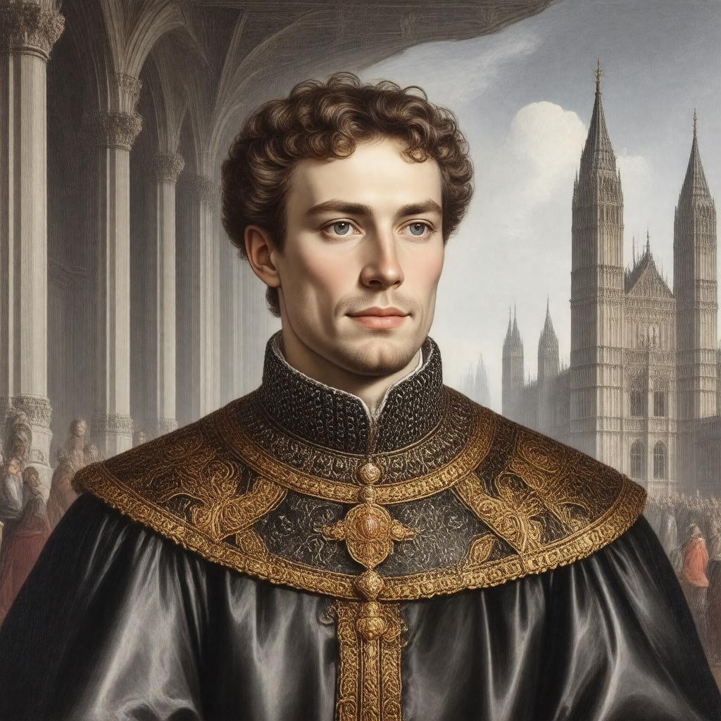 AI-created image of Edward of Westminster
