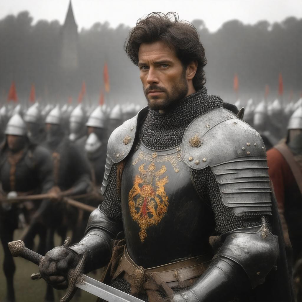 AI-created image of Edward, the Black Prince