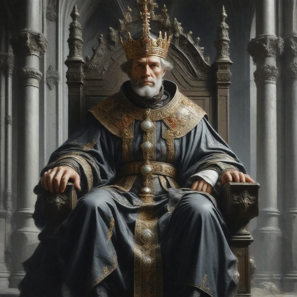 AI-created image of Edward the Confessor