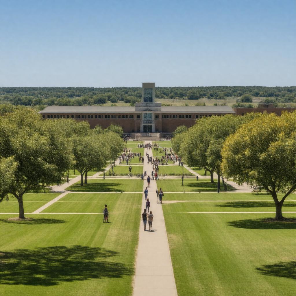 AI-created image of Edwards Campus (Overland Park)