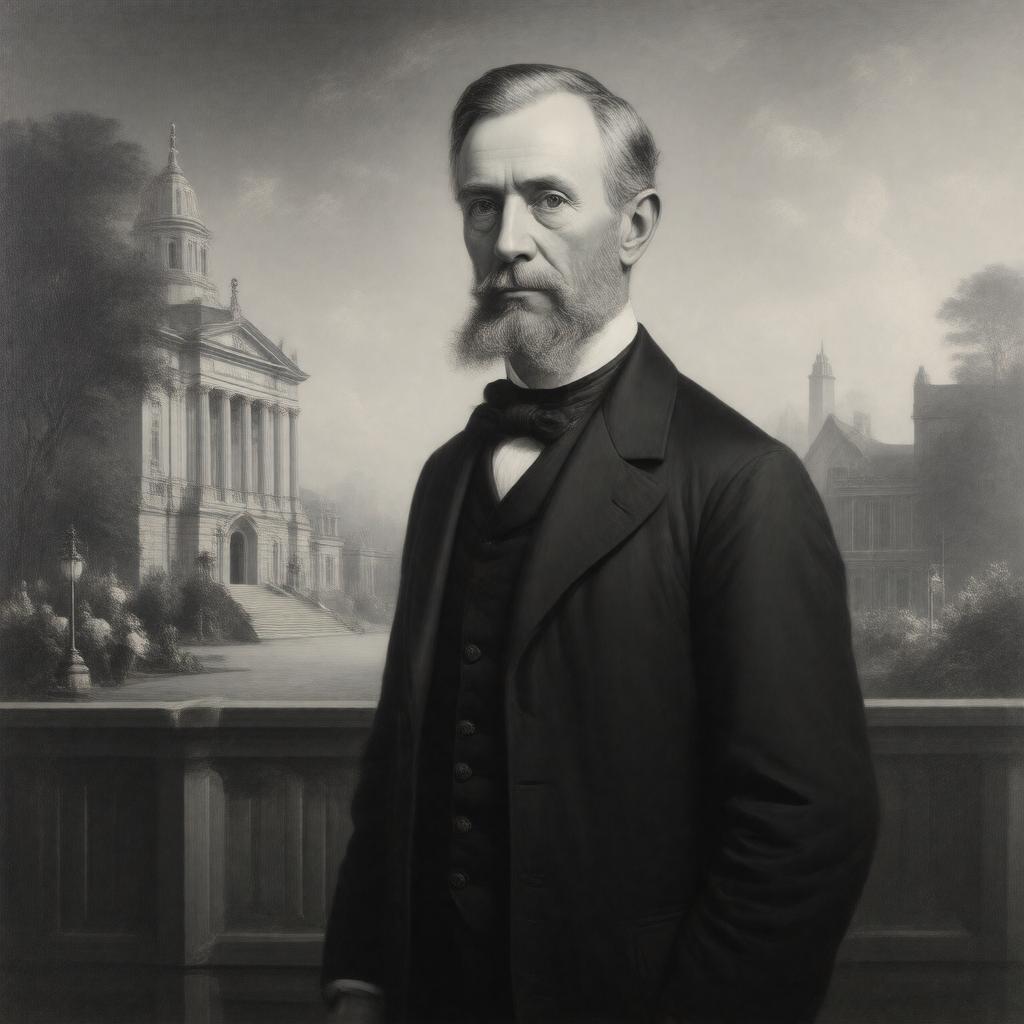 AI-created image of Edwin Augustus Stevens