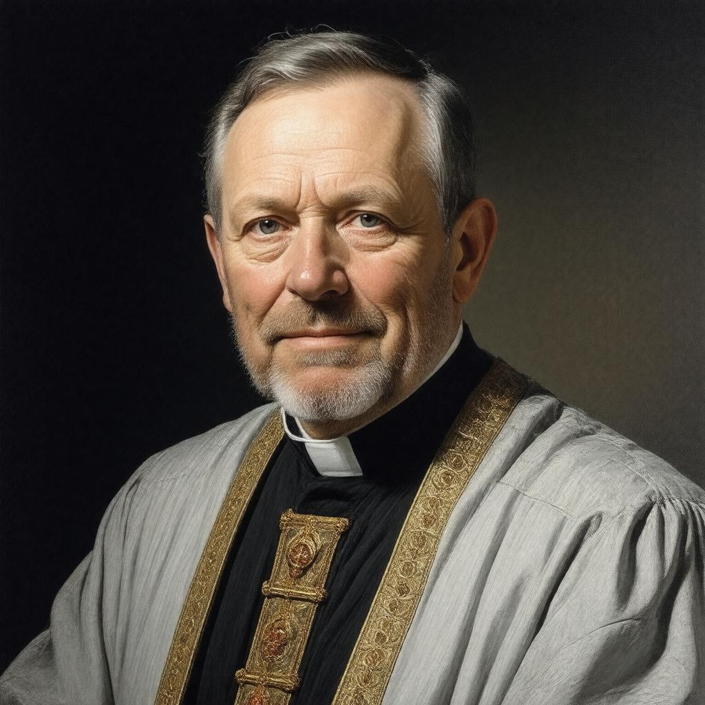 Click to view larger image AI-created image of Edwin Dodgson