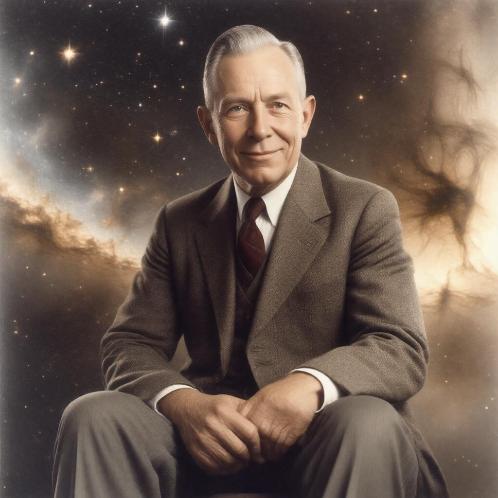 AI-created image of Edwin Hubble