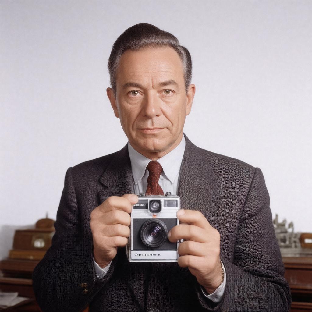 AI-created image of Edwin Land