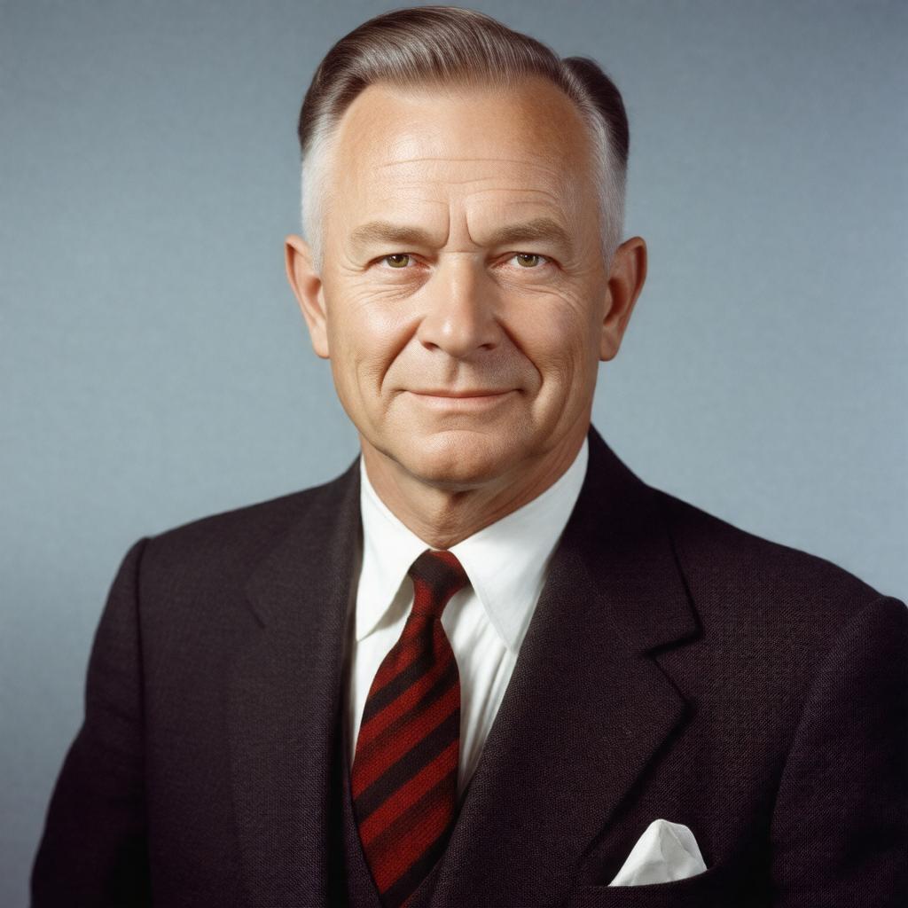 AI-created image of Edwin McMillan