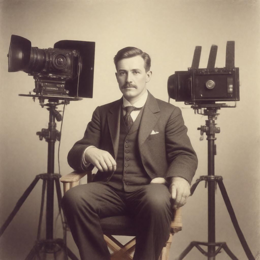 AI-created image of Edwin S. Porter