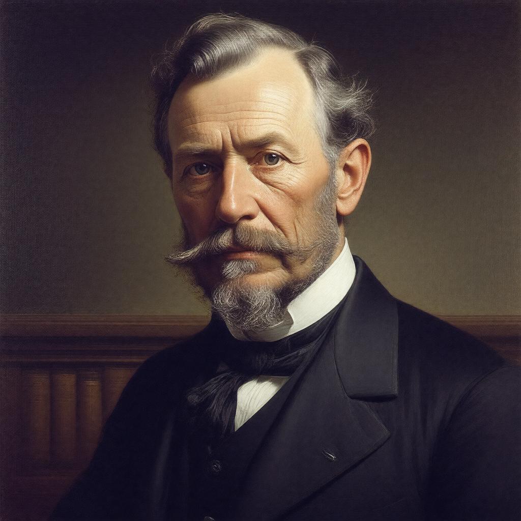 AI-created image of Edwin Thomas