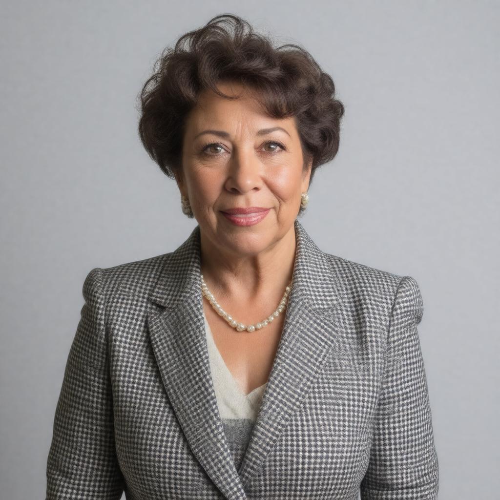 AI-created image of Edwina Currie