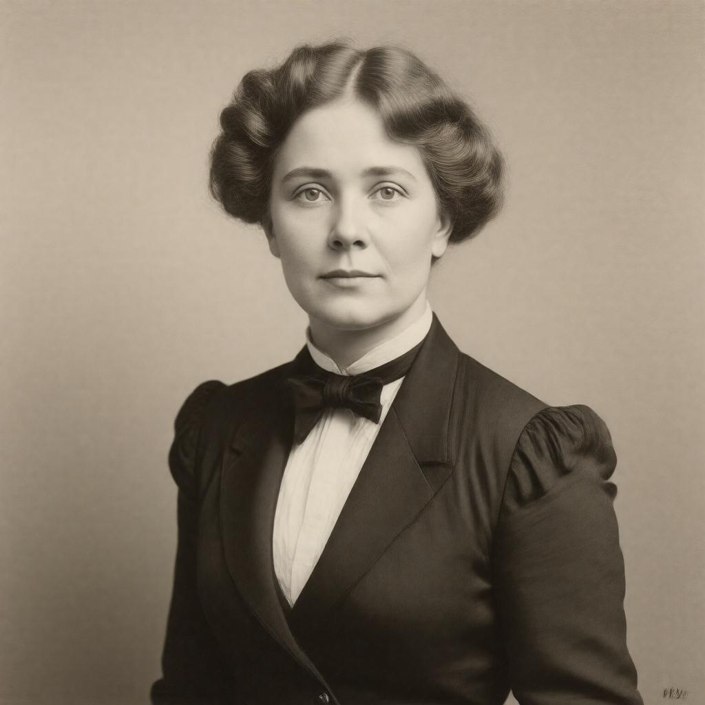 AI-created image of Edwina Dakin