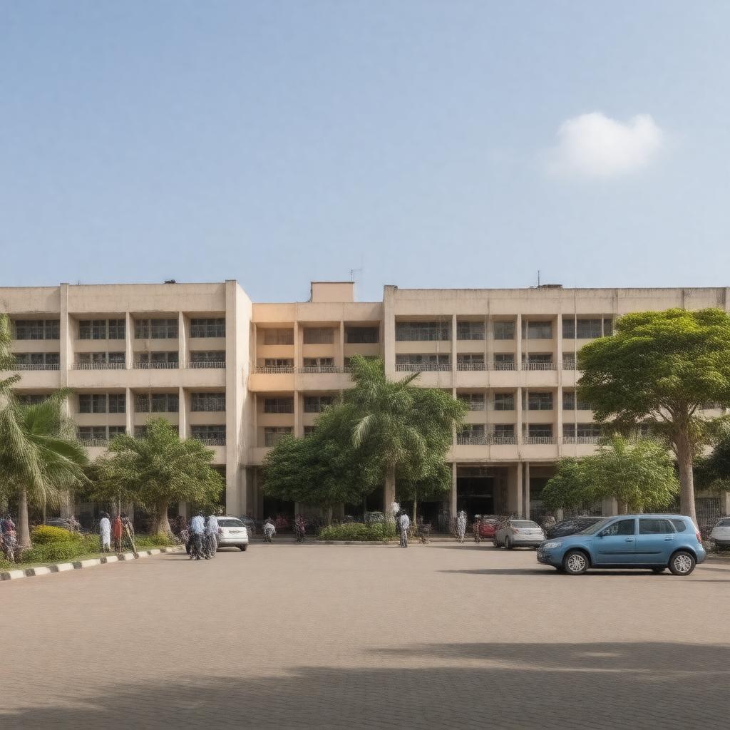 AI-created image of Effia Nkwanta Regional Hospital