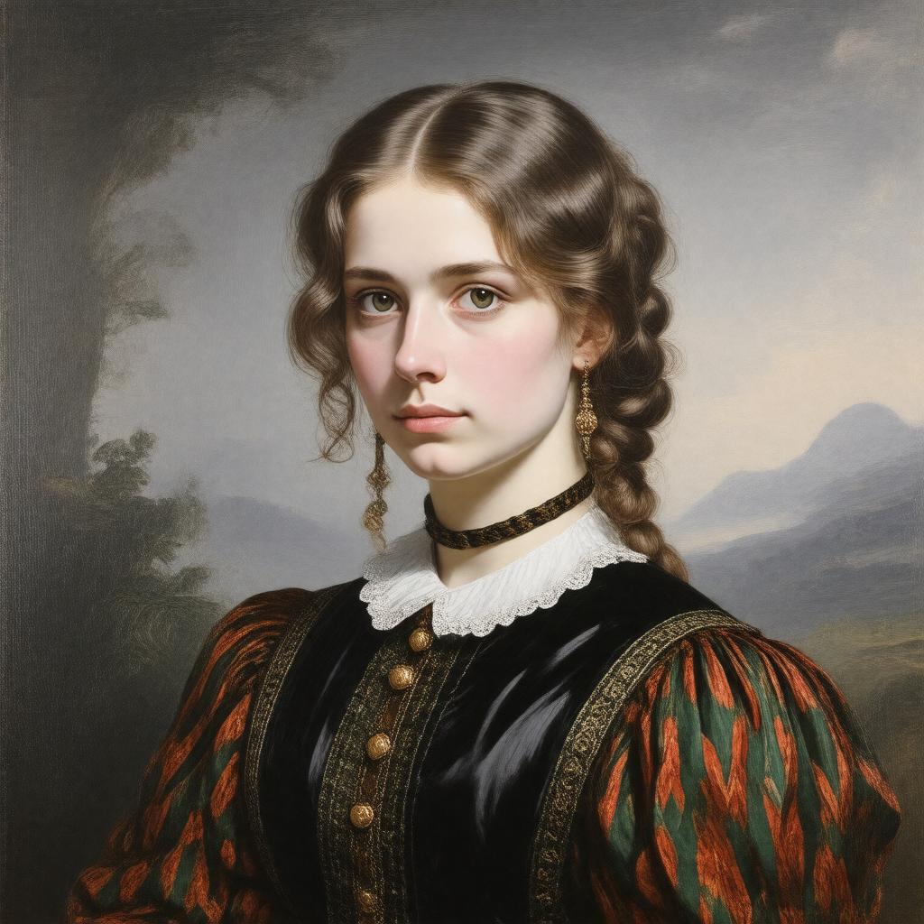 AI-created image of Effie Gray Millais