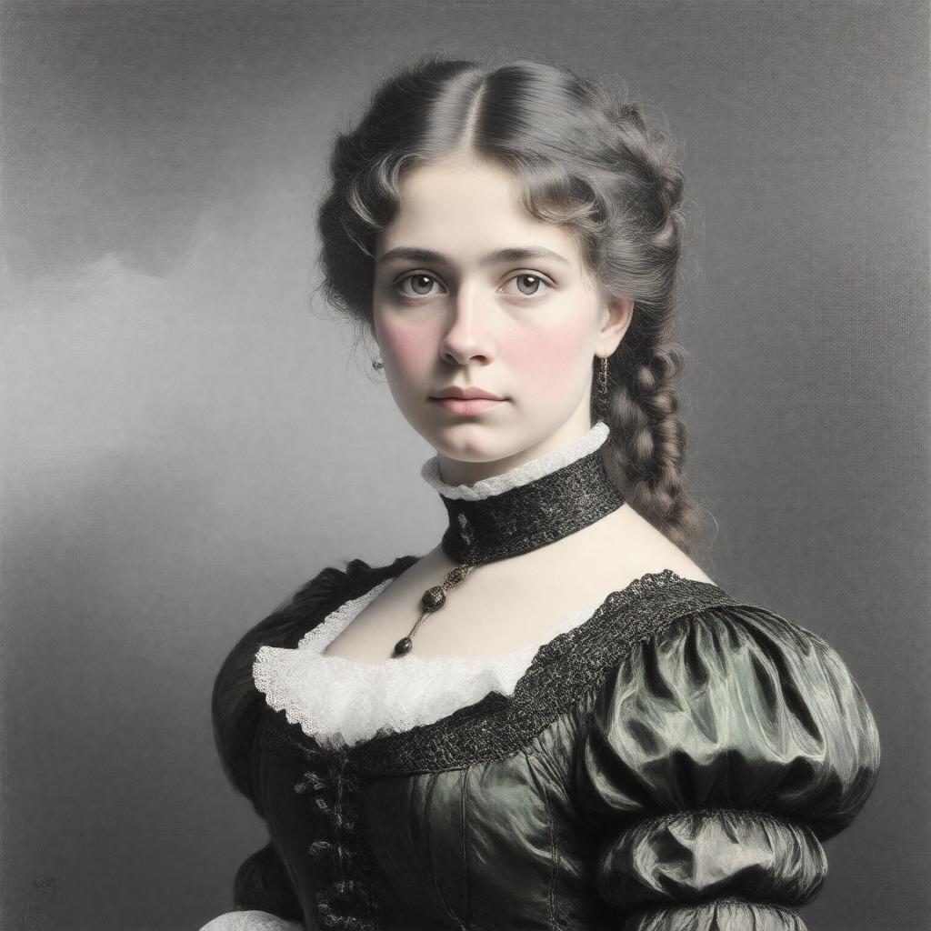 AI-created image of Effie Millais