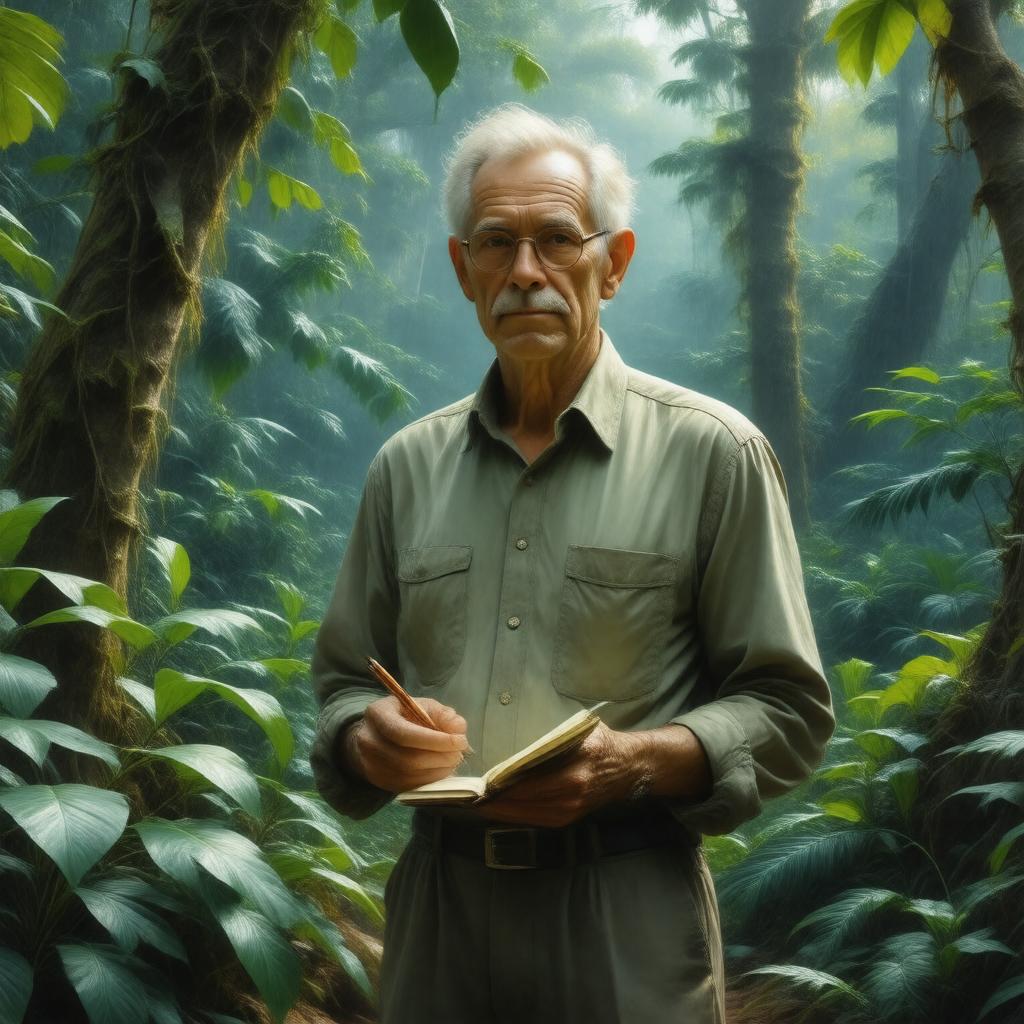 Click to view larger image AI-created image of Egbert Leigh