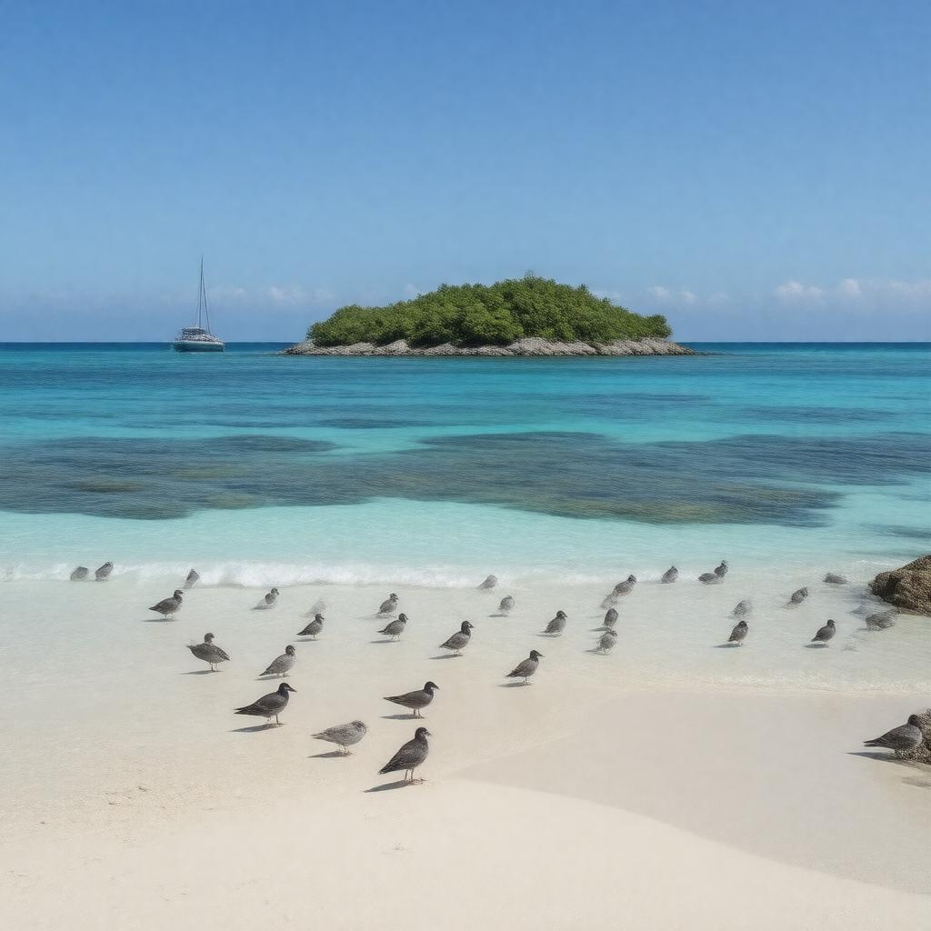 AI-created image of Egg Island