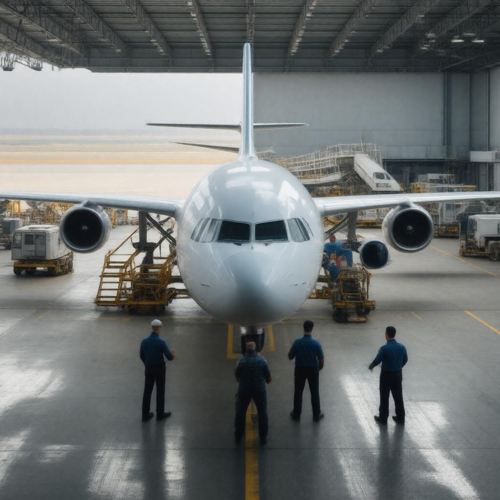 Click to view larger image AI-created image of EgyptAir Maintenance & Engineering