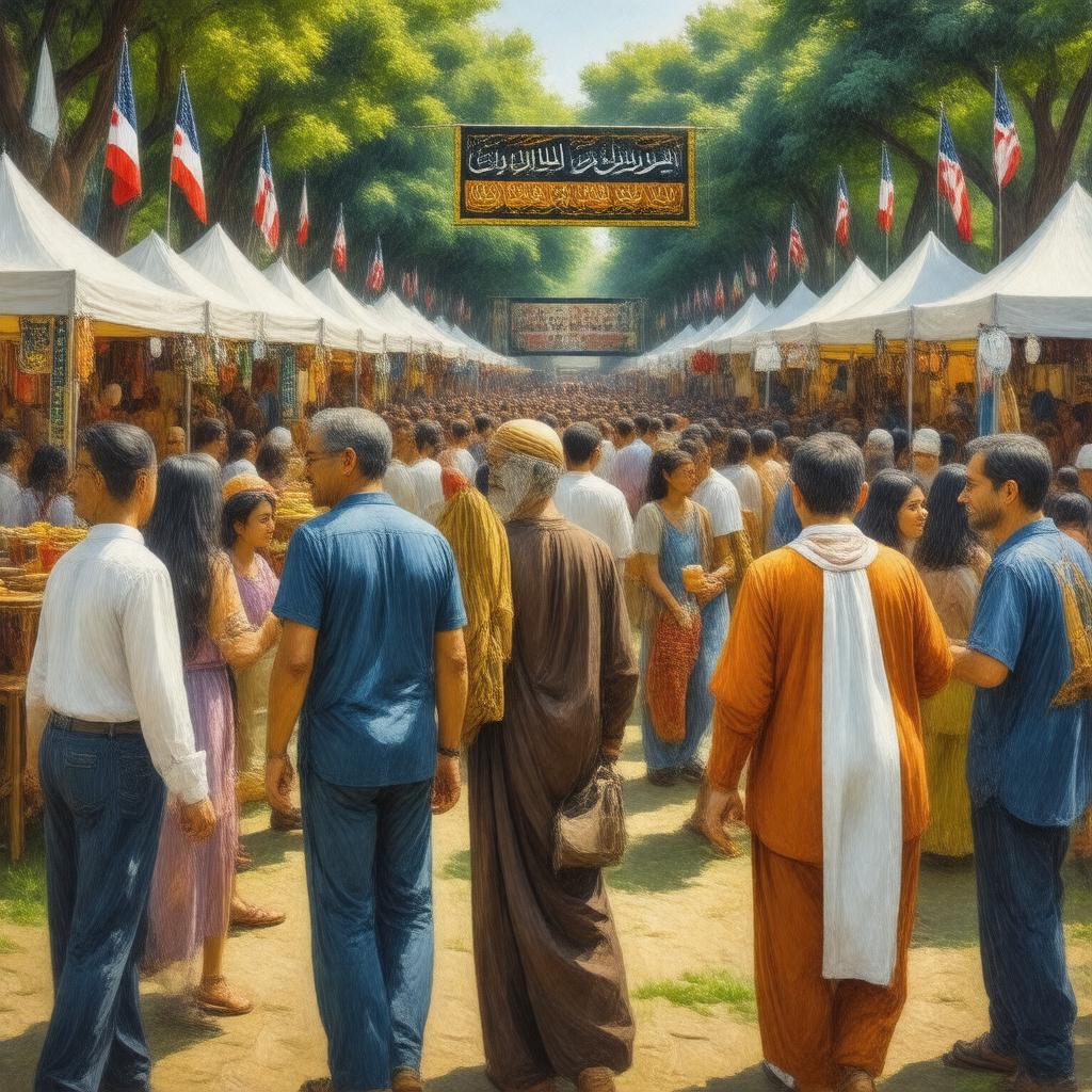 AI-created image of Egyptian Americans