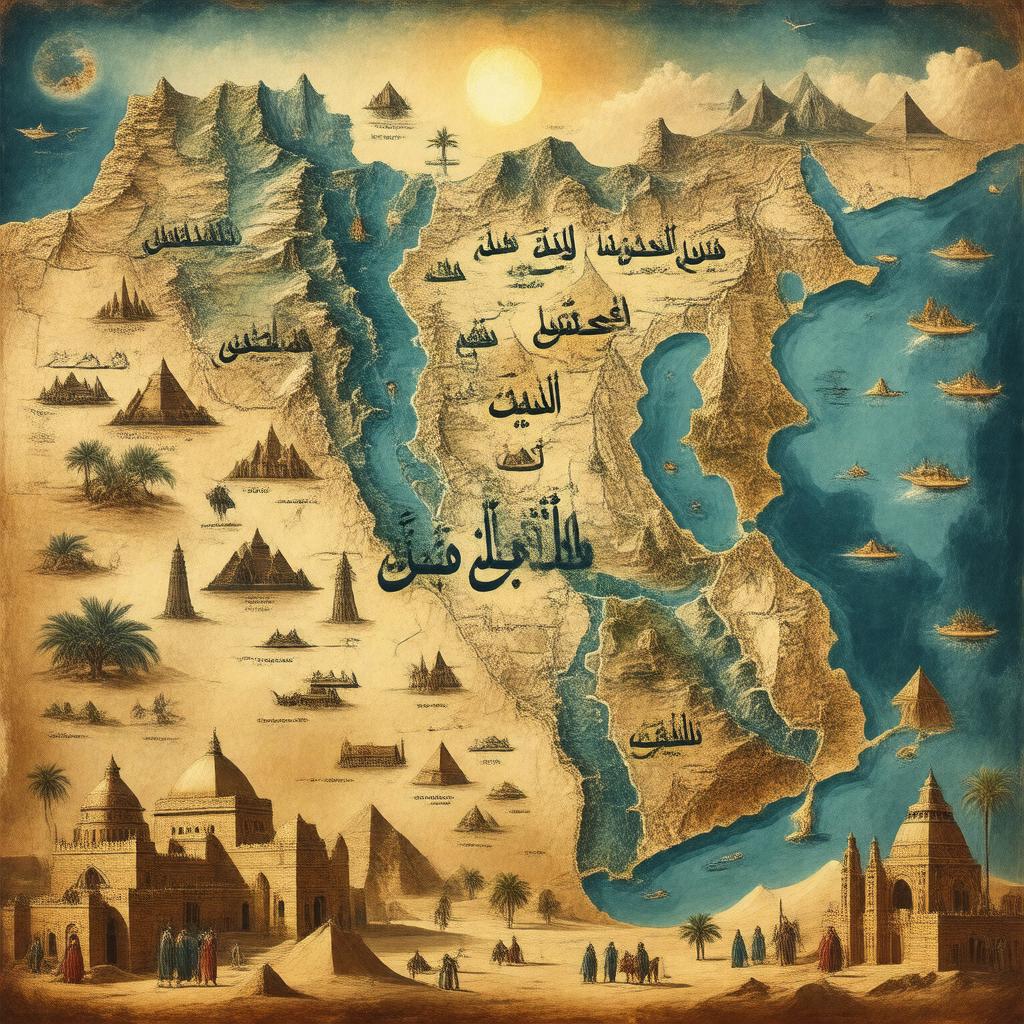 AI-created image of Egyptian Arabic