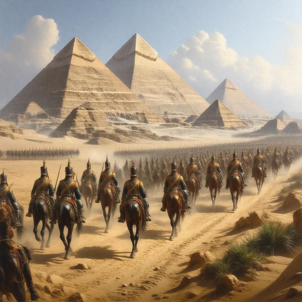 AI-created image of Egyptian Campaign