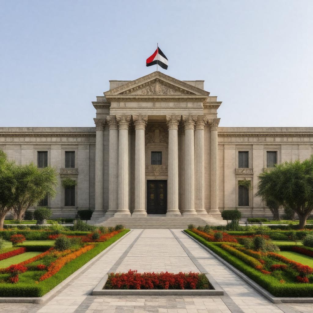 AI-created image of Egyptian Embassy